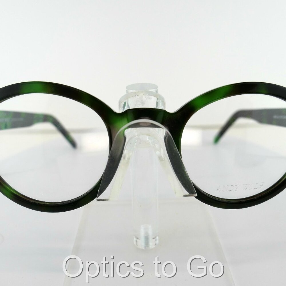 ANDY WOLF 4560 C:F (  GREEN HAVANA )  51-24-145 Eyeglass Frames